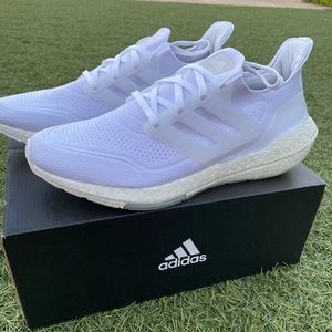 **SOLD!!**Adidas Ultraboost 21 Triple White